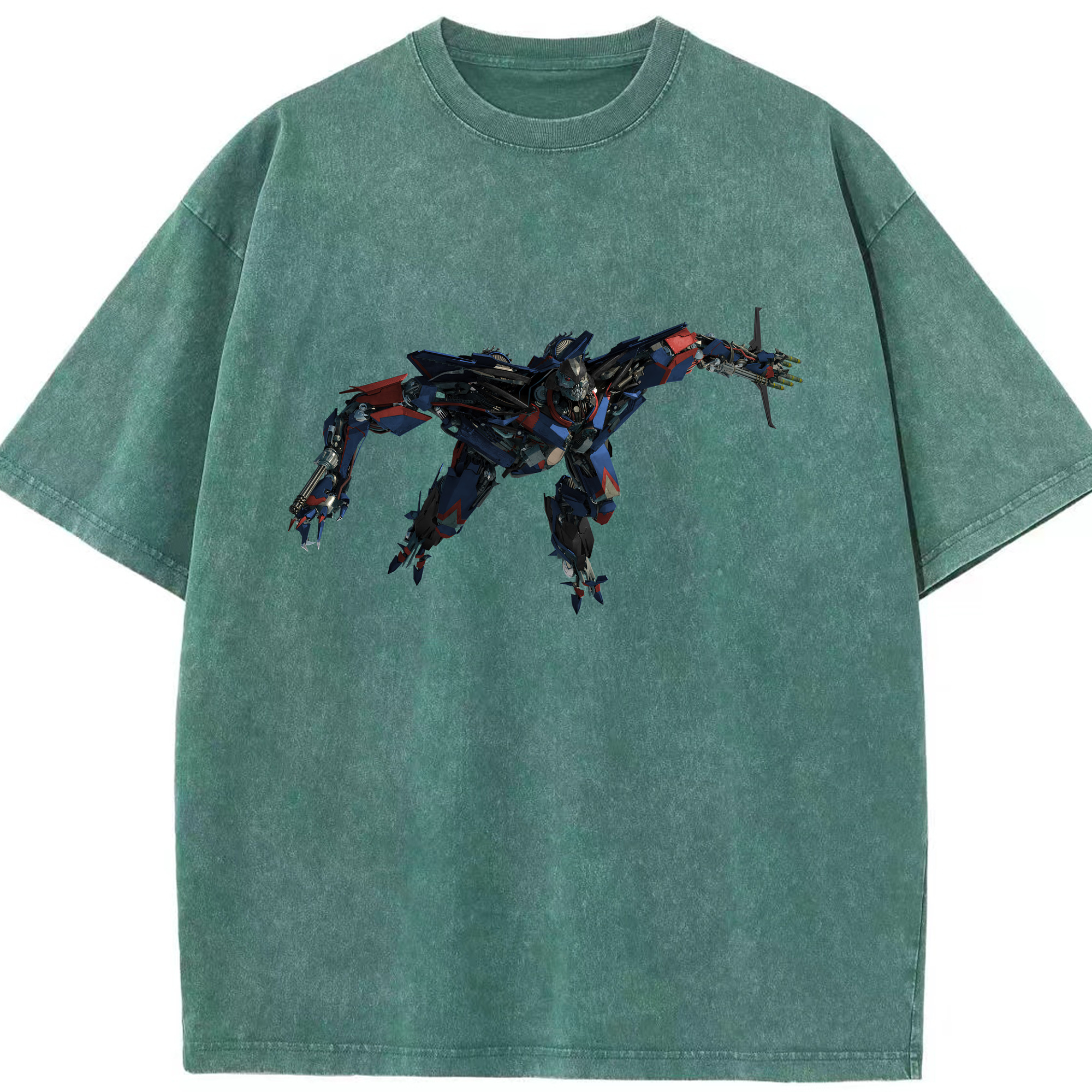 （画像用） Transformers トランスフォーマー 綿100% ヴィンテージ風 半袖Tシャツ（フロントプリント）